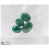Image 1 : #146- NATURAL GREEN EMERALD GEMSTONE 39.5 CT