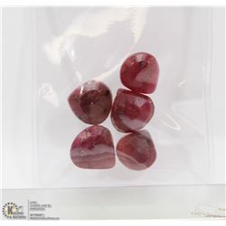#133-NATURAL RED RUBY GEMSTONE  74CT