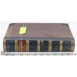 ANTIQUE 1878 SUNDAY AT HOME BOOK