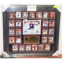 FRAMED CONNOR MCDAVID ROOKIE BOX SET INCL