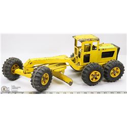 VINTAGE PRESSED METAL TONKA GRADER,