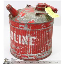 1 GALLON METAL GASOLINE CAN