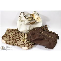 BOX OF 4 ASSORTED PURSES