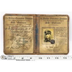 GERMAN WWII 14TH WAFFEN SS DYUSIO GALIZIEN.