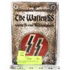 Image 1 : WHITE GERMAN WWII WAFFEN SS METAL SIGN.