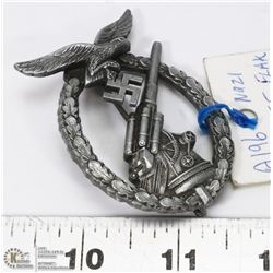 LUFTWAFFE GERMAN WWII GUNNERS BADGE,