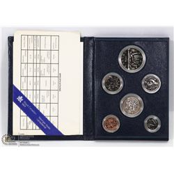 1982 CANADIAN SPECIMEN SET.