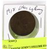 Image 1 : 1918 BRITISH LARGE PENNY