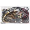 Image 1 : BAG OF BEADED & NATURAL STONE NECKLACES