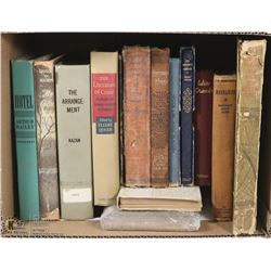 ESTATE BOX OF VINTAGE BOOKS