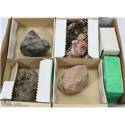 FLAT OF NATURAL STONES/ROCKS