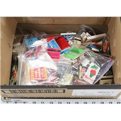 BOX OF ASSORTED VINTAGE MATCHES