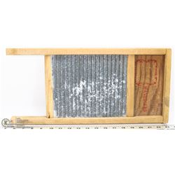 VINTAGE NATIONAL WASHBOARD CO METAL AND WOOD