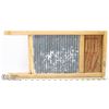 Image 1 : VINTAGE NATIONAL WASHBOARD CO METAL AND WOOD