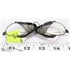 Image 1 : ANTIQUE 1880-1900S SAFETY/MOTORCYCLE GLASSES.