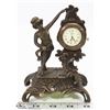 Image 1 : SWITZERLAND MADE 1882 OMEGA CAST DESK CLOCK.