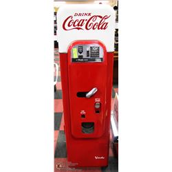 AUTHENTIC RESTORED VENDO 44 COKE MACHINE (WORKS)
