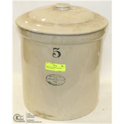 MEDALTA POTTERIES IMPERIAL 5 CROCK WITH LID