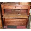 Image 1 : 1800S SASATCHEWAN MADE DROP DOWN DESK.
