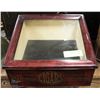 Image 1 : VINTAGE CIGAR STORE DISPLAY CASE.