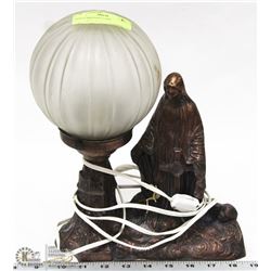 1950'S CHRISTIAN LAMP