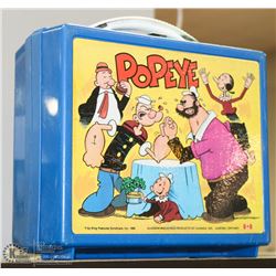 VINTAGE POPEYE LUNCH BOX AND THERMOS