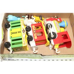 VINTAGE FISHER PRICE CIRCUS TRAIN