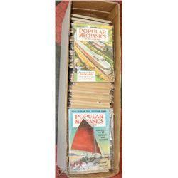 60 PLUS 1950'S POPULAR MECHANICS MAGAZINES