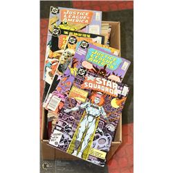 BOX OF VINTAGE COMICS