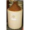 Image 1 : ANTIQUE MEDICINE HAT POTTERIES 5 GALLON JUG WITH
