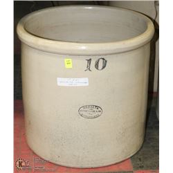 MEDALTA STONEWARE 10 GALLON CROCK