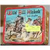 Image 1 : VINTAGE WILD BILL HICKOK TIN LUNCH KIT.