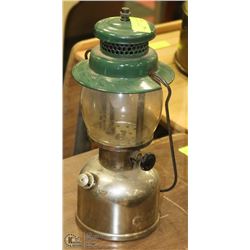 VINTAGE 13" COLEMAN LAMP.