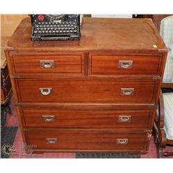 ESTATE VINTAGE 5 DRAWER DRESSER