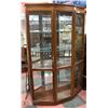 Image 1 : LOCKING ESTATE CHINA CABINET WITH ALL MIRRORS,