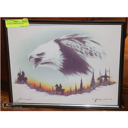 SIGNED & FRAMED NATIVE ART
