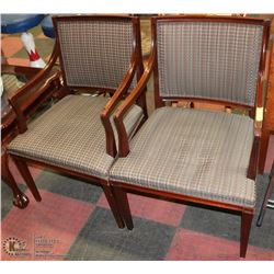 SET OF 2 HICKORY CHAIRS