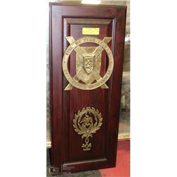 HEAVY BRASS CUSTOM NOVA SCOTIA HIGHLANDERS