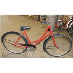 VINTAGE LADIES COASTER BIKE 28" TIRES