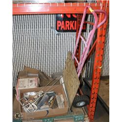 PALLET OF TILES, TOOLS FOR TILING AND HEAVY DUTY