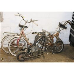 LOT OF VOYAGEUR AND PONY  FOLDING BIKES