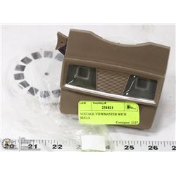 VINTAGE VIEWMASTER WITH REELS.