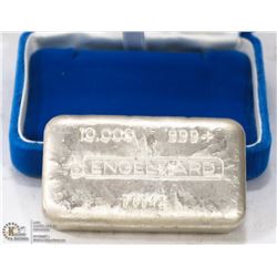 ESTATE 10 OUNCE SILVER BAR - .999+ PURE