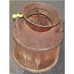 ANTIQUE  MILK CAN