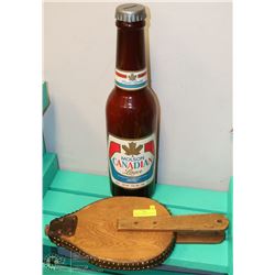 VINTAGE AIR PUMP FOR WOOD FIRE & MOLSON CANADIAN