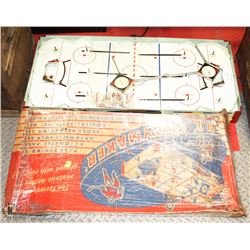 1950S NHL PLAYMAKER GAME - LEAFS & HABS TABLE TOP