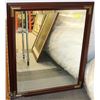 Image 1 : VINTAGE WOOD FRAMED MIRROR