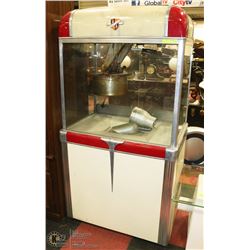 VINTAGE MANLEY 1949 THEATER POPCORN MACHINE