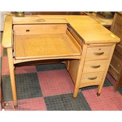 ANTIQUE OAK DESK