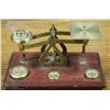 Image 1 : ANTIQUE POSTAL SCALE BRASS BY